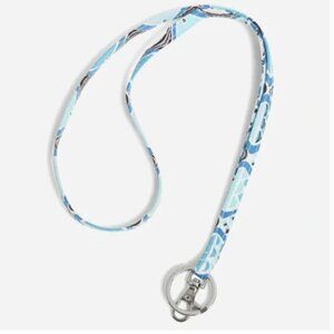 Vera Bradley Go Fish Blue Lanyard NWT